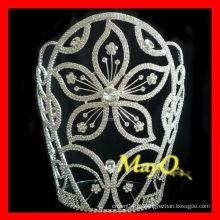 Coroa nova da tiara da representação da flor do diamante da beleza do projeto